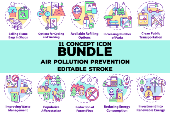 Air Pollution Prevention Graphics for Crafters