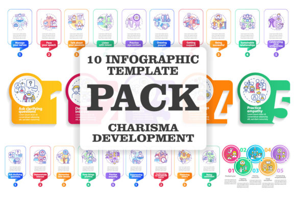 Charisma Benefits Rectangle Infographics Graphics