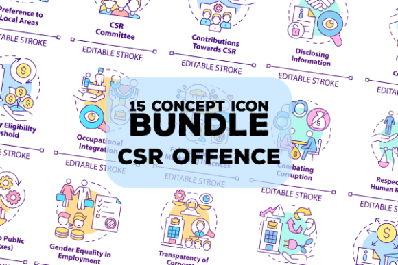 Corporate Social Responsibility Bundle Graphics