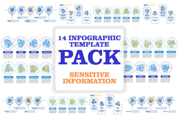 Examples of Sensitive Data Infographics Graphics