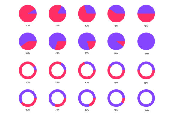 Free Graphic Percentage Infographics