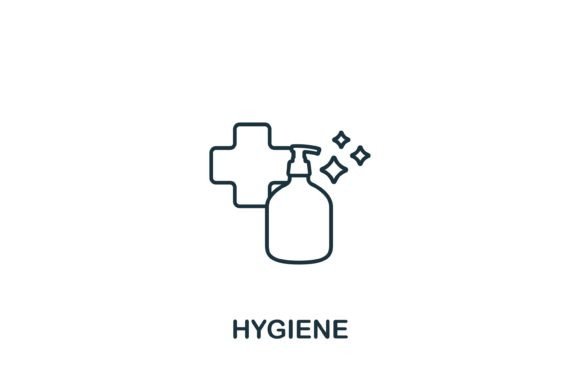 Hygiene Icon: A Versatile Graphic Asset for Modern Design