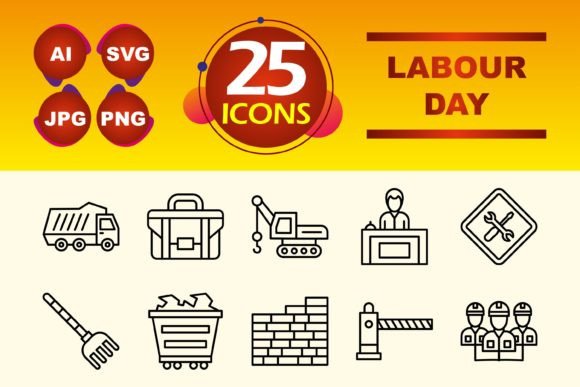 Labor Day Graphics for Digital Sellers
