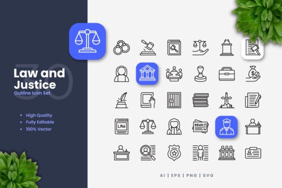 Law and Justice Graphics: A Strong Visual Foundation for Local Brands