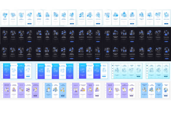 Life Realisation App Pages Bundle Graphics