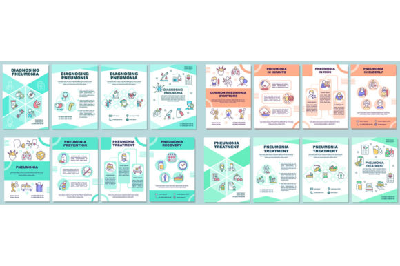 Pneumonia Brochure Graphics for Crafters