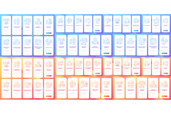 Reward System App Pages Bundle Graphics