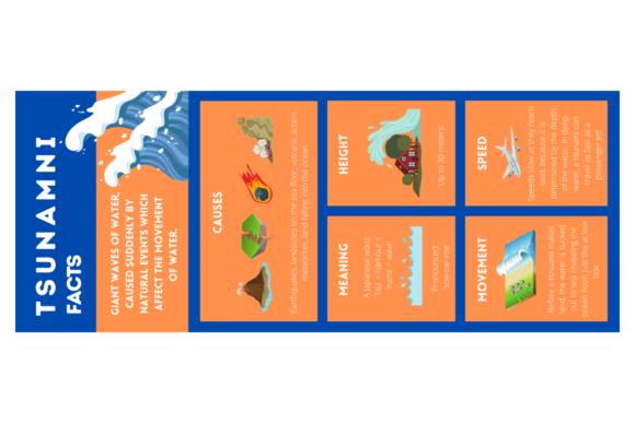 Tsunami Infographics